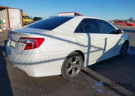 2012 Toyota Camry Se Limited Edition z USA, uszkodzony, nr VIN 4T1BF1FK7CU625204